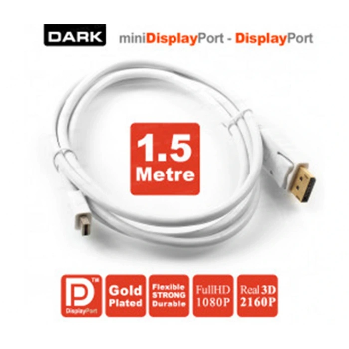 Dark Dk-cb-dpxmdpl150 1.5 Metre Mini Displayport - Display Port Kablo