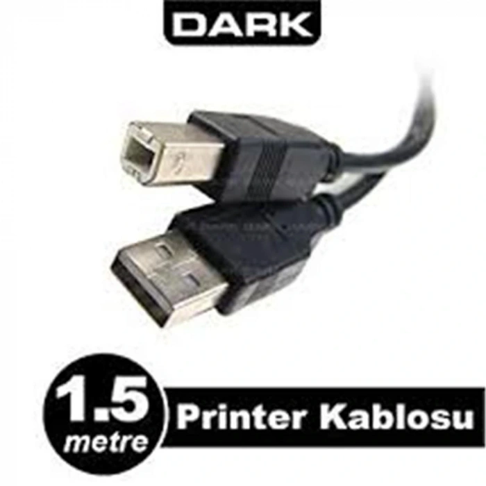 Dark Dk Cb Usb2prnl150 1.5mt Usb 2.0 Yazıcı Kablosu