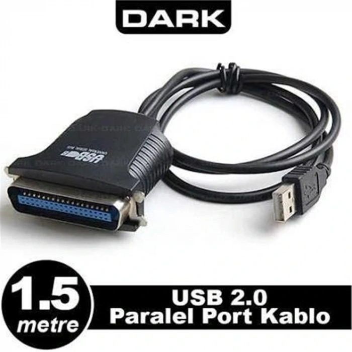Dark  Dk Cb Usb2xlpt  Usb - Paralel Port Dönüştürücü Kablo