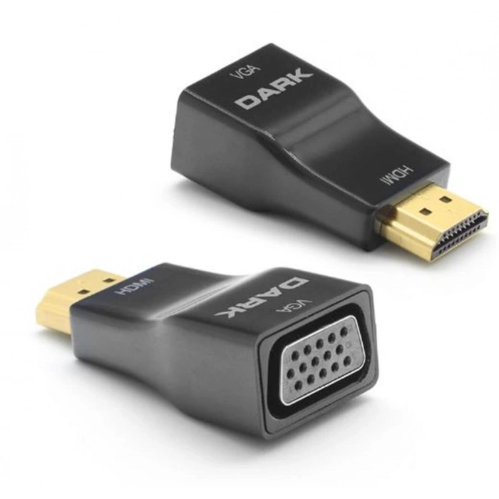 Dark dk-hd-ahdmıxvga5 Hdmı To Vga Dijital - Analog, Full Hd, Mini Dönüştürücü