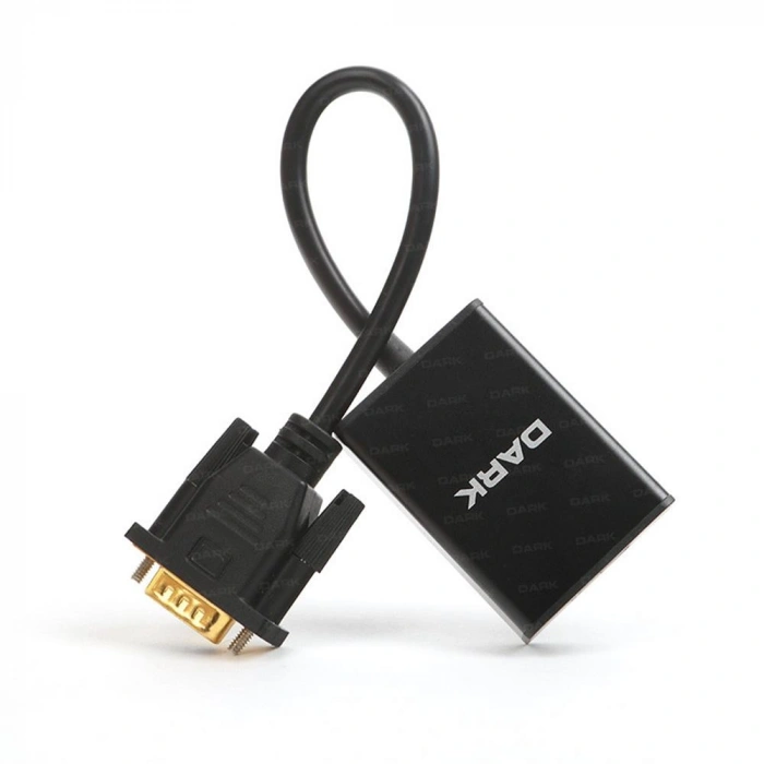 Dark Dk Hd Avgaxhdmı2 Vga To Hdmı Dönüştürücü Siyah
