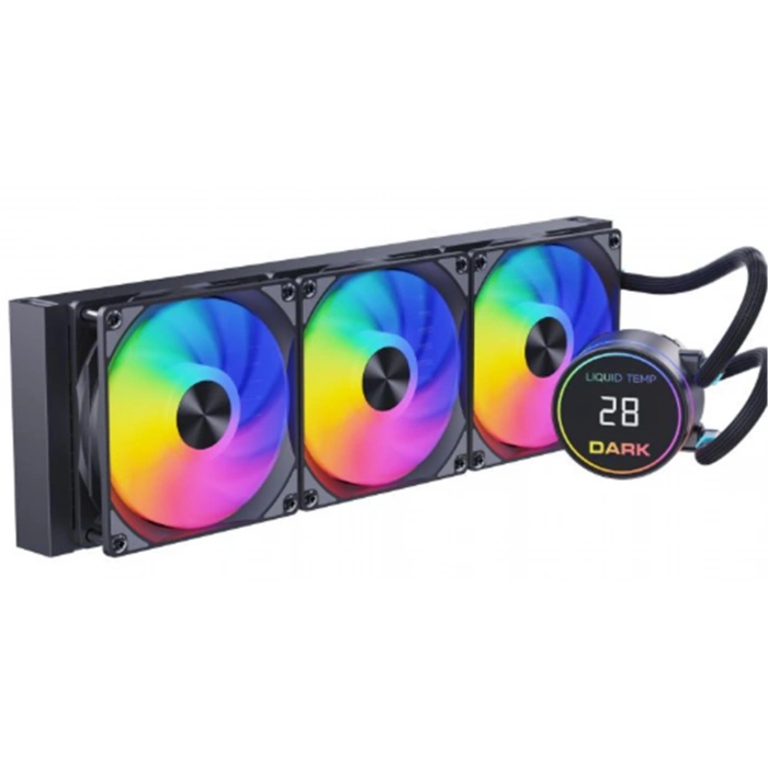 Dark Dkccw362 Freezer W362 2025 Edition 360mm 300w Tdp, Argb Ledli Sıcaklık Göstergeli Sıvı Soğutma