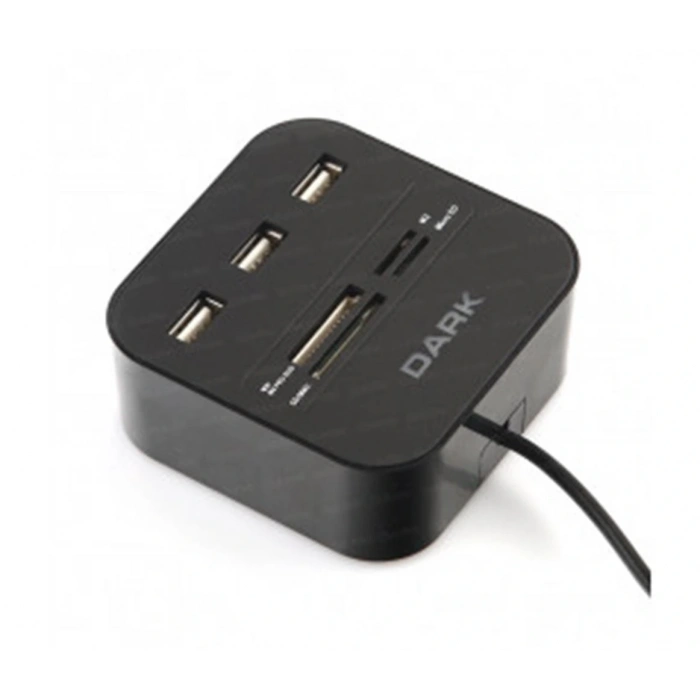 Dark Ucr202 Usb Microsd-sd-mmc-m2-ms Pro Duo Kart Okuyuculu Usb Çoklayıcı