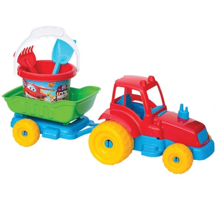 Dede Oyuncak Harika Kanatlar Traktör Plaj Set 03517