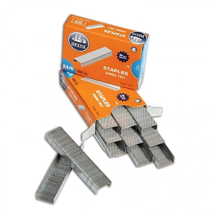 Delta Zımba Teli 1000 Li 24/6 Beyaz 1552