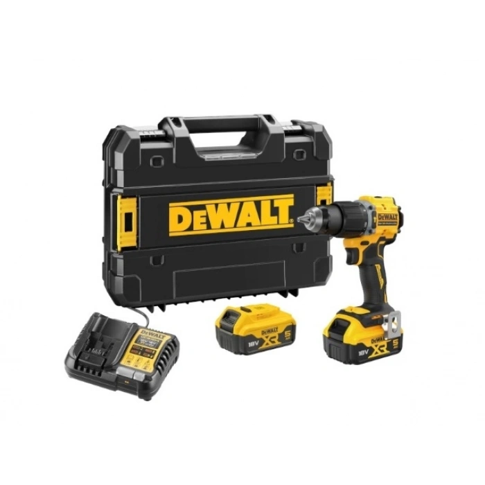 Dewalt Dcd799p2t 18v 5.0 Ah Li-ion Çift Akülü Kömürsüz Darbeli Matkap