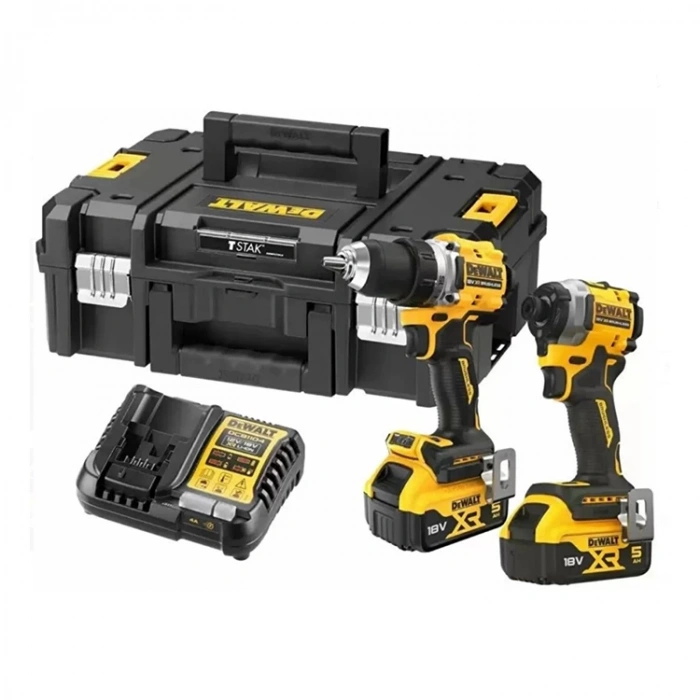 Dewalt DCK2051P2T 18V XR 5.0 AH LI-ION Kömürsüz İkiz Set