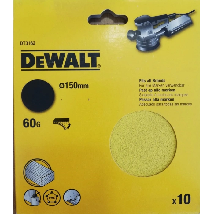 Dewalt Dt3162 150mm Zımpara Kağıdı