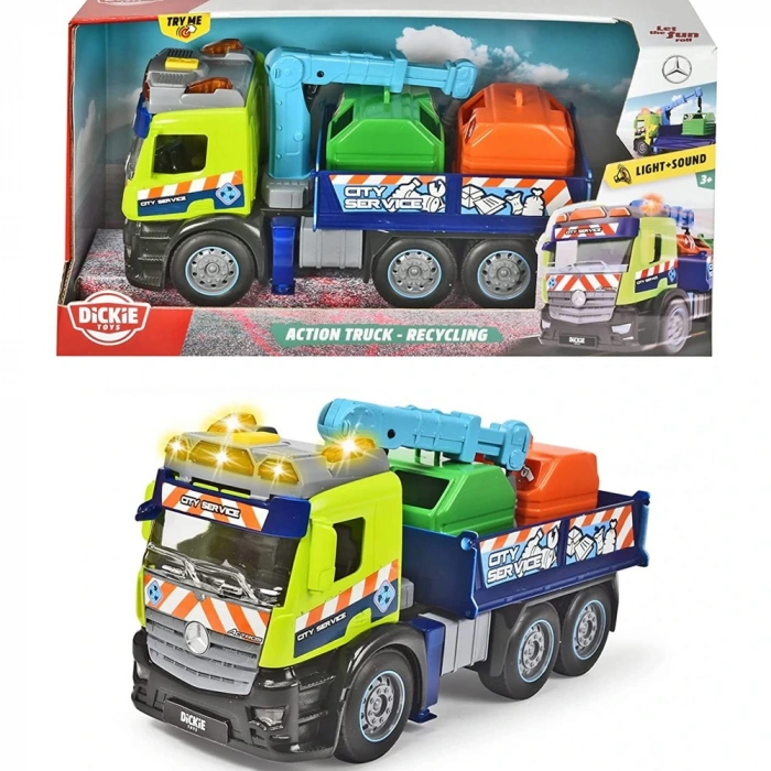 Dickie Toys Action Geri Dönüşüm Kamyonu Smb-203745015