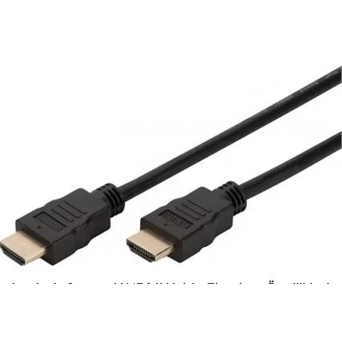Digitus Ak-330107-020-s 2 Metre Altın Kapl.siyah 4k Hdmı Kablo