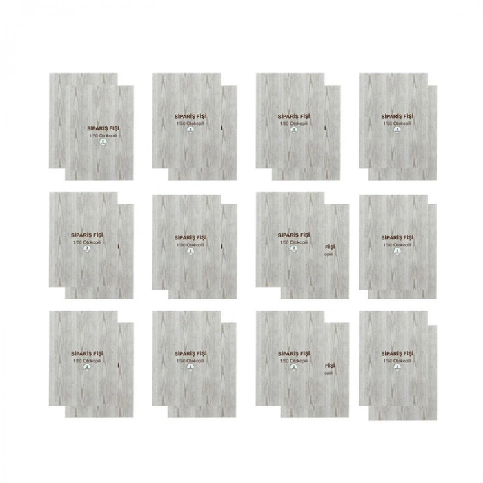 Dilman Sipariş Fişi Otokopili 1/50 4213