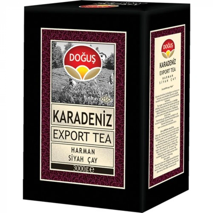 Doğuş Karadeniz Export Çay 3000 Gr Karton Kutu