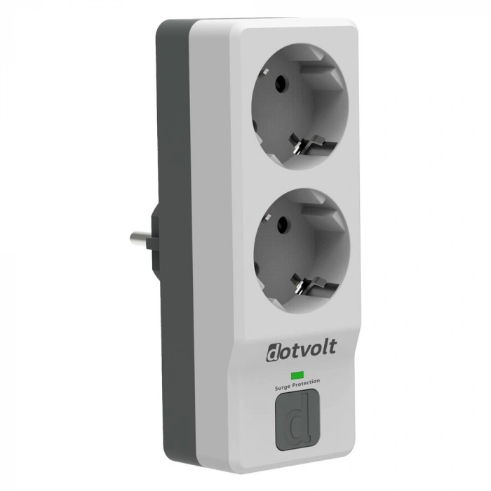Dotvolt Surge Hunter 2 Lı Kablosuz Enerjı Koruma Prızı (1050 J)