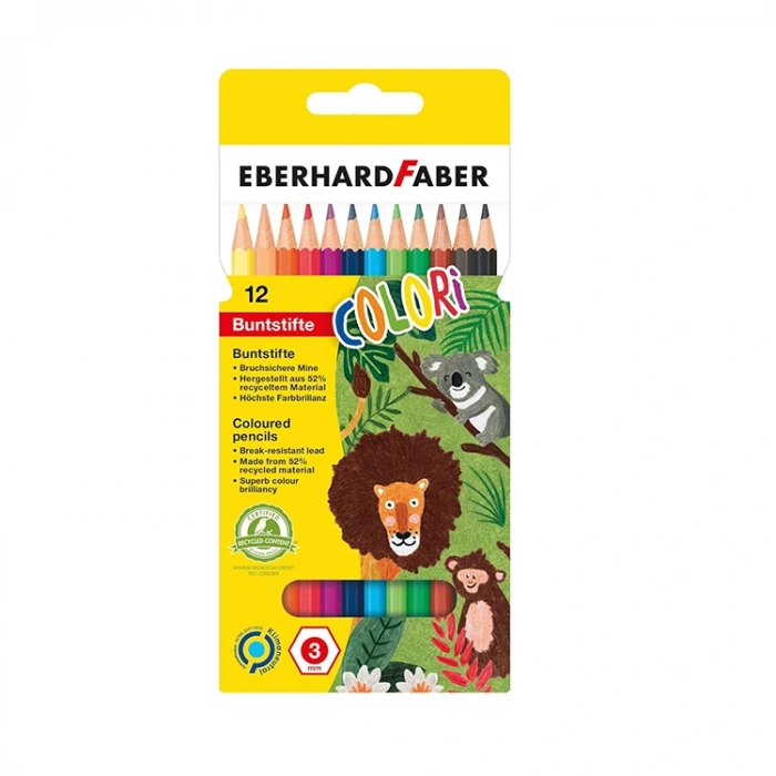 Eberhard Faber Kuru Boya Kalem Seti 12li 3mm 514812