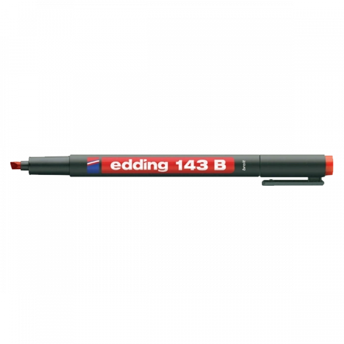 Edding Asetat Kalemi Permanent B Seri 1-3 Mm Kırmızı 143 B