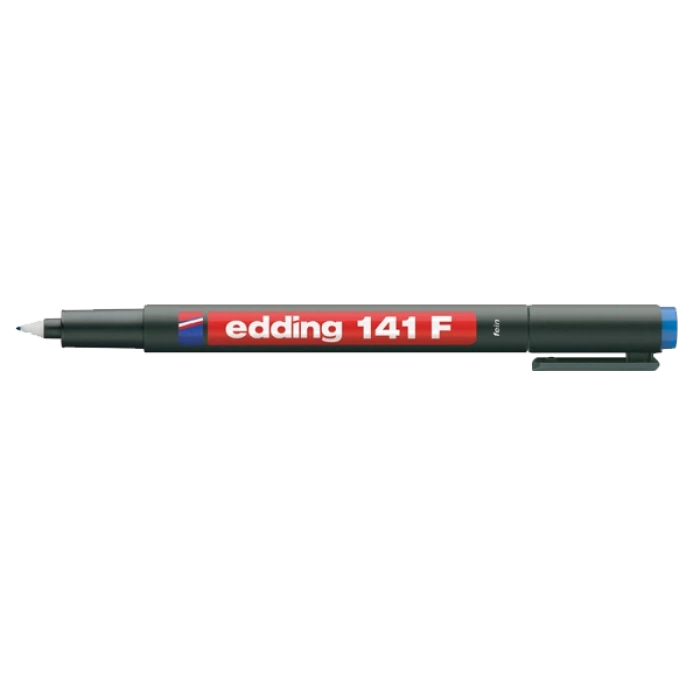 Edding Asetat Kalemi Permanent F Seri 0.6 MM Mavi 141F