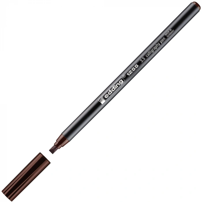 Edding Kaligrafi Kalemi Kesik Uçlu 3.5 Mm Koyu Kahve 1255
