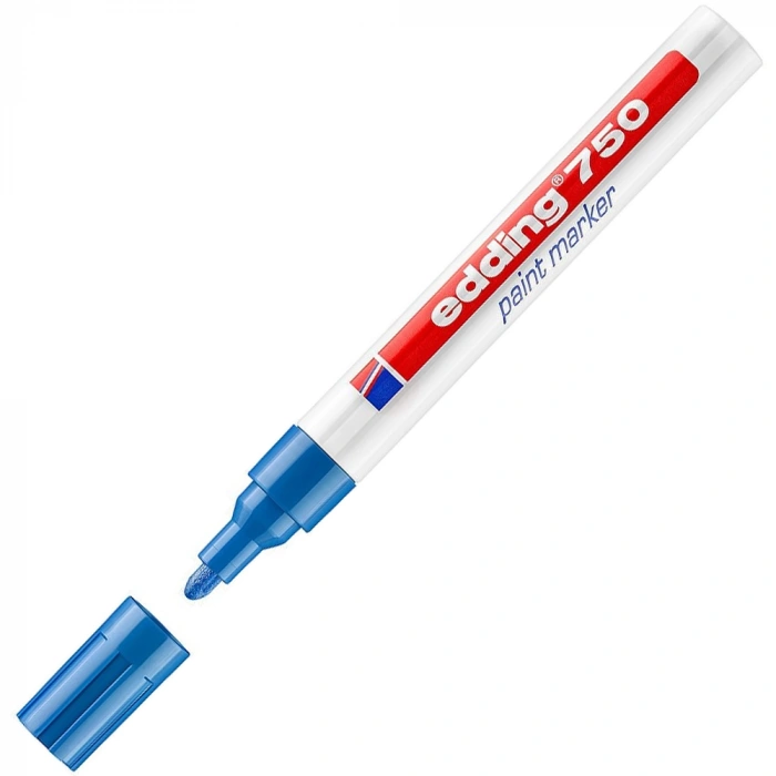 Edding Markör Dekor Boya Yuvarlak Uçlu 2-4 Mm Mavi 750