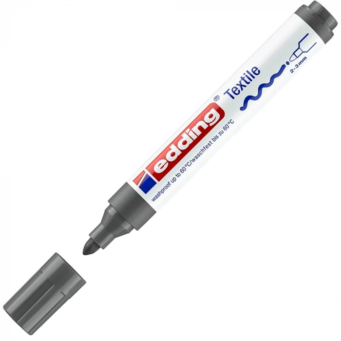 Edding T-shırt Kalemi Gri E-4500