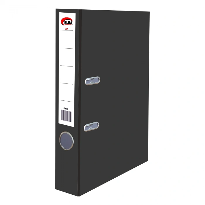 Elba Büro Klasör Dar Plastik Siyah
