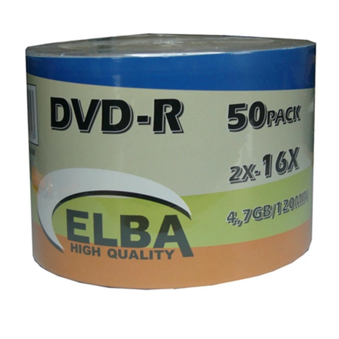Elba Dvd-r 50li 4,7gb-120min 16x Shrink