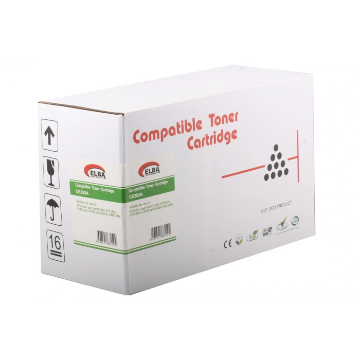 Elba Hp Ce253a Cp3525-cm3530 Kırmızı Toner