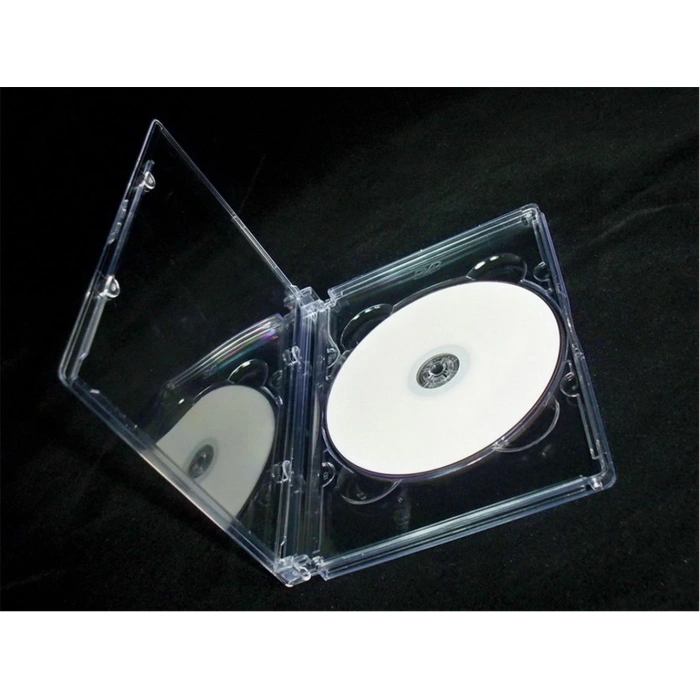 Elba Qd-527 1li Parlak Şeffaf 10mm Dvd Kutusu 10 Adet