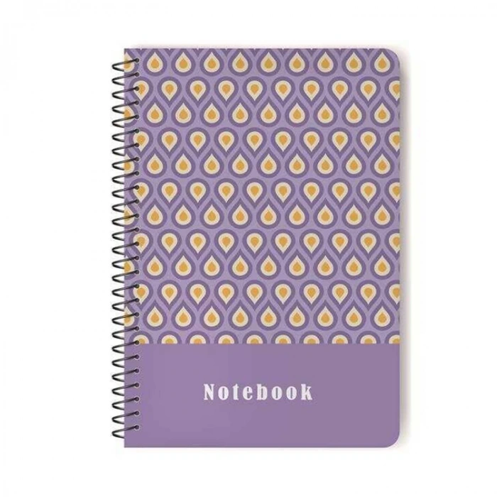 Elma Notebook Serisi Spiralli 120 YP Kareli 17x24