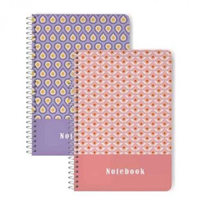 Elma Notebook Serisi Spiralli 120 YP Kareli 17x24