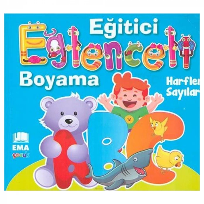 Ema Eğitici Eğl.boyama-harfler-sayılar/emaçocuk