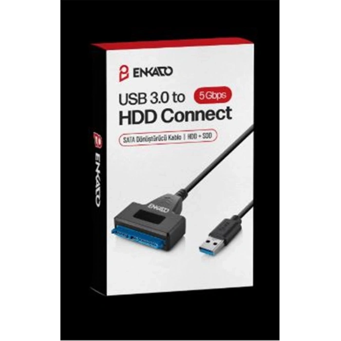Enkado Ekd-uh80 Usb 3,0 To 5gbps Hdd Connect Adaptör