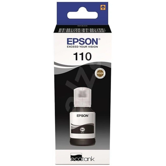 Epson 110 Black Siyah Şişe Mürekkep C13t03p14a