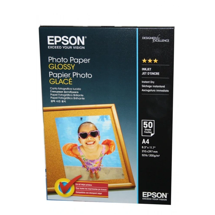 Epson A4 200gram 50li Fotoğraf Kağıdı S042539