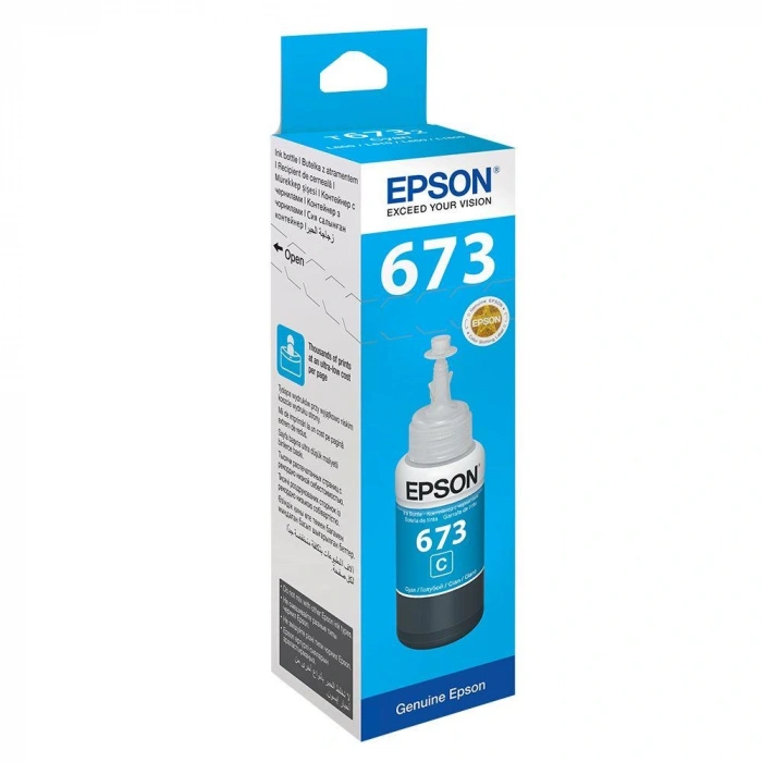 Epson T6732 Cyan Mavi Şişe Mürekkep T67324a