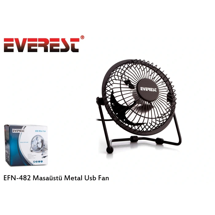 Everest Efn-482 Metal Usb Vantilatör