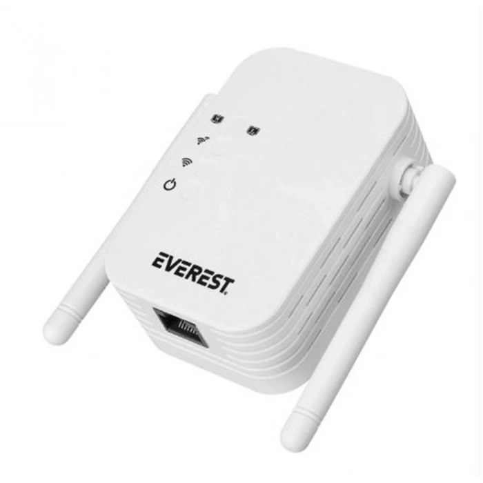 Everest Ewr-n302 2.4ghz 300mbps 1xwan-lan Port 2x2dbi Anten Repeater+ap Kablosuz Menzil Genişletici