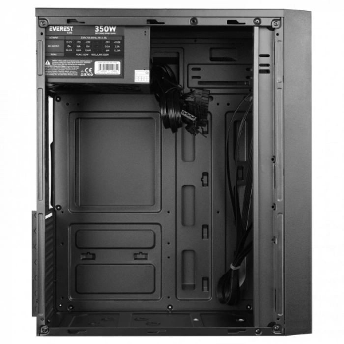 EVEREST K310, 350W (Peak), Kurumsal, ATX, KASA, (Siyah)