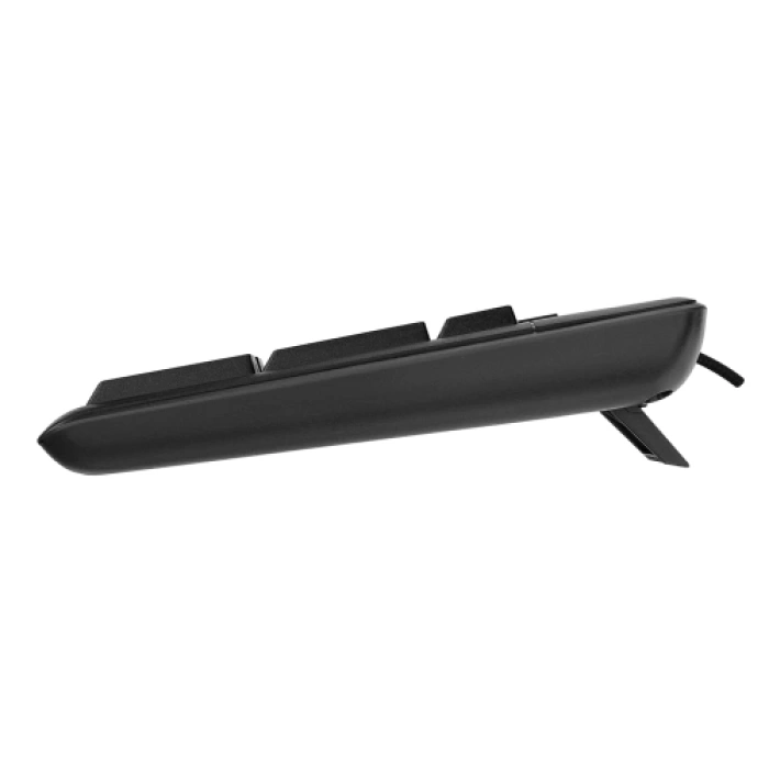 EVEREST KB-619, USB Kablolu, Türkçe Q, Multimedya Klavye (Siyah)