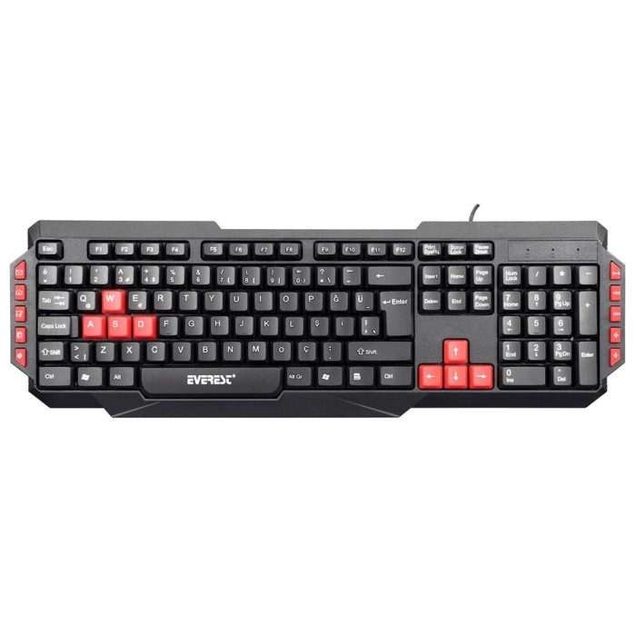Everest Kb-g7 Armor Siyah Usb Q Gaming Oyuncu Klavyesi