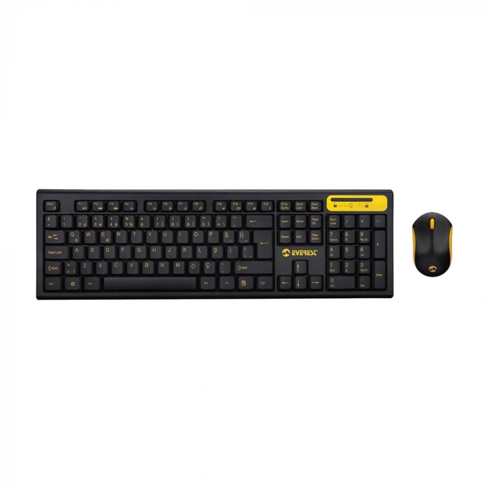 Everest Km-5535 Usb Multi Media Kablosuz Q Standart Klavye + Mouse Set