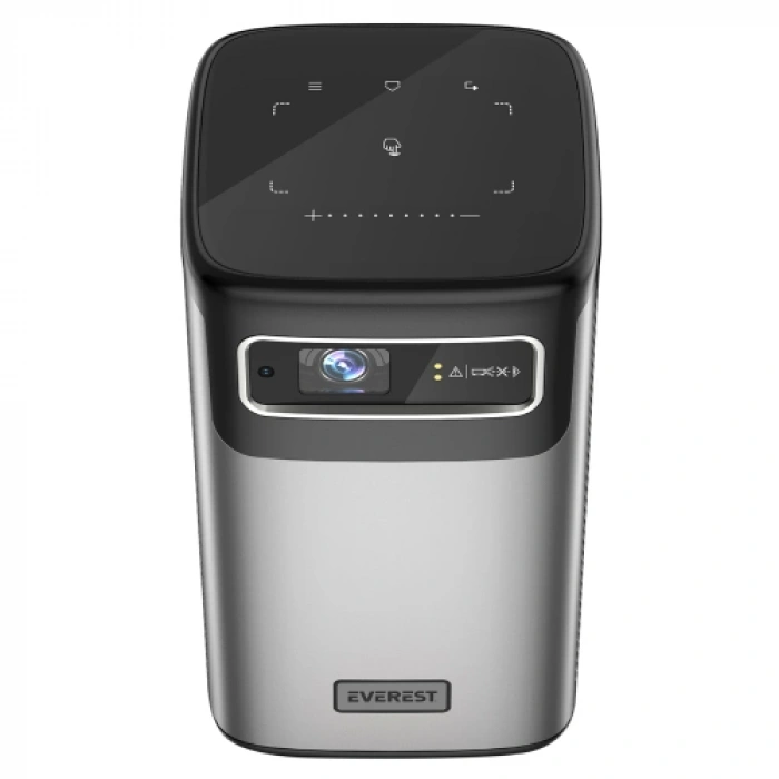 Everest Pj-dlp21, 180 Led Lümen, 4k Destekli, 1xtype-c, 1xhdmı, 1xusb, Wifi, Bluetooth, 30.000 Saat Led Ömrü, 2x5w Speaker, 8000mah Batarya, Taşınabilir, Android 9.0, 4k Projeksiyon Cihazı