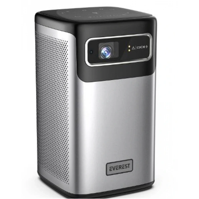 Everest Pj-dlp21 Gri 8000mah Odaklamalı 960-540 4k 5400 Lümen Android 9.0 Dokunmatik Dlp Projeksiyon