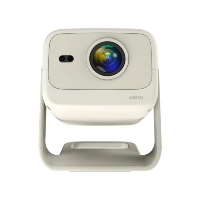 Everest Pj05, 400 Led Lümen, 1920x1080p, 1xhdmı, 1xusb, Rj45, Wifi 6, Bluetooth, 30.000 Saat Led Ömrü, 1.5w Speaker, Android 9, 4k Destekli Projeksiyon Cihazı