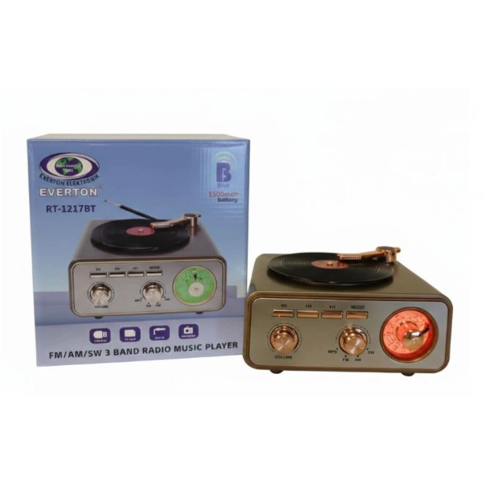 Everton Rt-1217bt  Bluetooth Usb-micro Plak Radyo