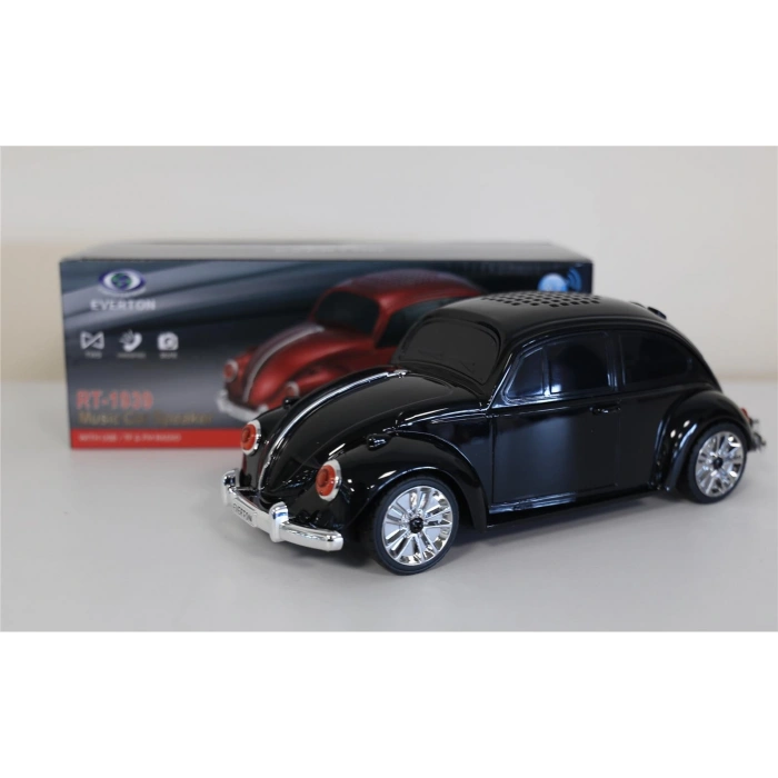 Everton Rt-1939 Antrasit Arabalı  Bluetooth Fm-usb-tf-aux Şarjlı Nostaljik Radyo