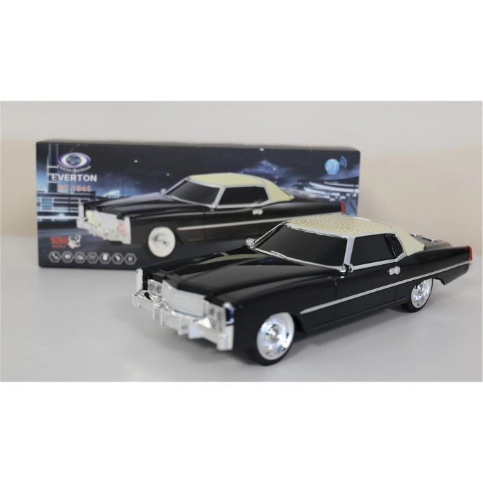 Everton Rt-1941 Siyah Arabalı  Bluetooth Fm-usb-tf-aux Şarjlı Nostaljik Radyo