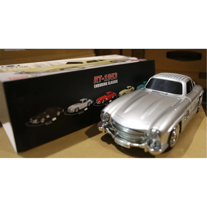 Everton Rt-1953  Silver Gri  Arabalı  Bluetooth Fm-usb-tf-aux Şarjlı Nostaljik Radyo