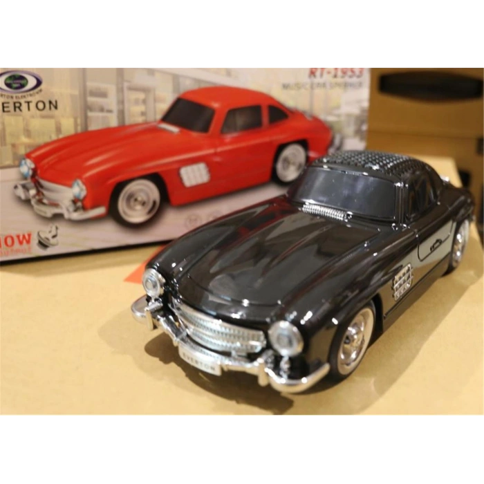 Everton Rt-1953  Siyah Arabalı  Bluetooth Fm-usb-tf-aux Şarjlı Nostaljik Radyo