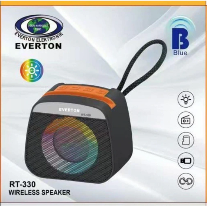 Everton Rt-330 Bluetooth Usb-tf-aux Şarjlı Ses Bombası Rgb