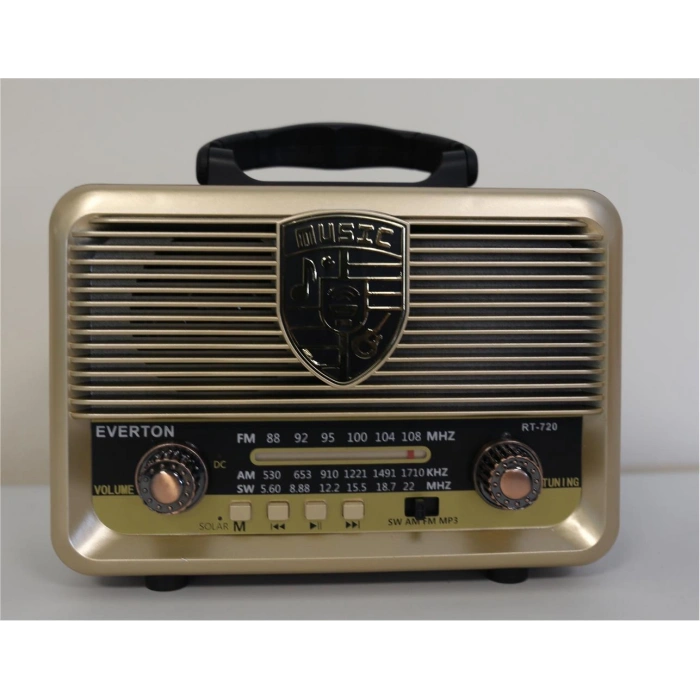 Everton Rt-720 Bluetooth-usb-sd-fm Nostaljik Radyo